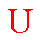 U